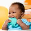 Bright Starts Tame Your Tusks Silicone Teether with Handles, Easy-Grasp
