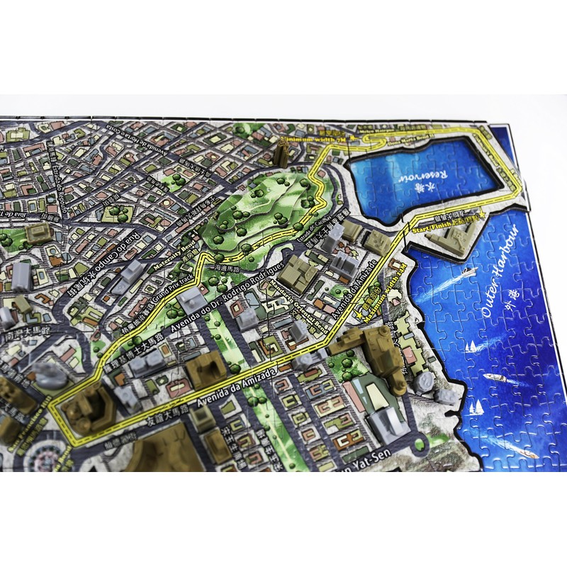 4D Cityscape 4D Macau China Puzzle