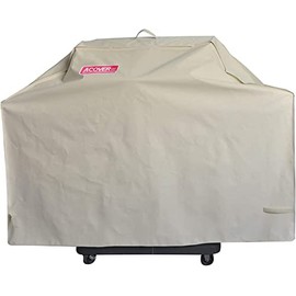 52" Heavy Duty Waterproof Gas Grill Cover fits Weber Char-Broil Coleman Gas Grill-Beige
