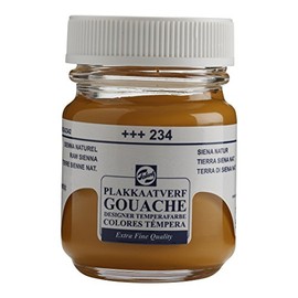 Talens Raw sienna- GOUACHE PAINT 50ml JAR
