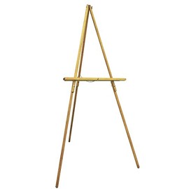 Art Alternatives Display Easel, Natural, Basic Wood Tripod