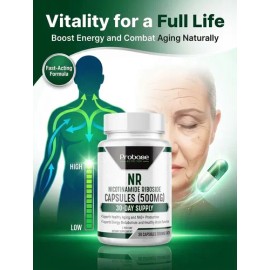 Probase Nutrition Suplemento Nr Nad 500 Mg 30 Cápsulas                                                                                                