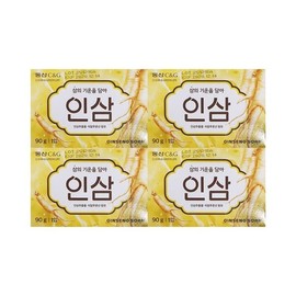 Creo Clio Clio Dongsan C&G Ginseng Soap 90g 4-pack / 크리오 크리오 동산씨앤지 인삼비누 90g 4입