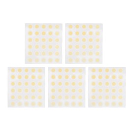 Pack of 150 Stickers Sun Protection Stickers that Discolour in Radiation, Waterproof Plasters for Sunscreen Reapply Reminder (Yellow)