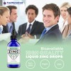 FWS Liquid Zinc Supplement for Men, Women, Kids - Organic,