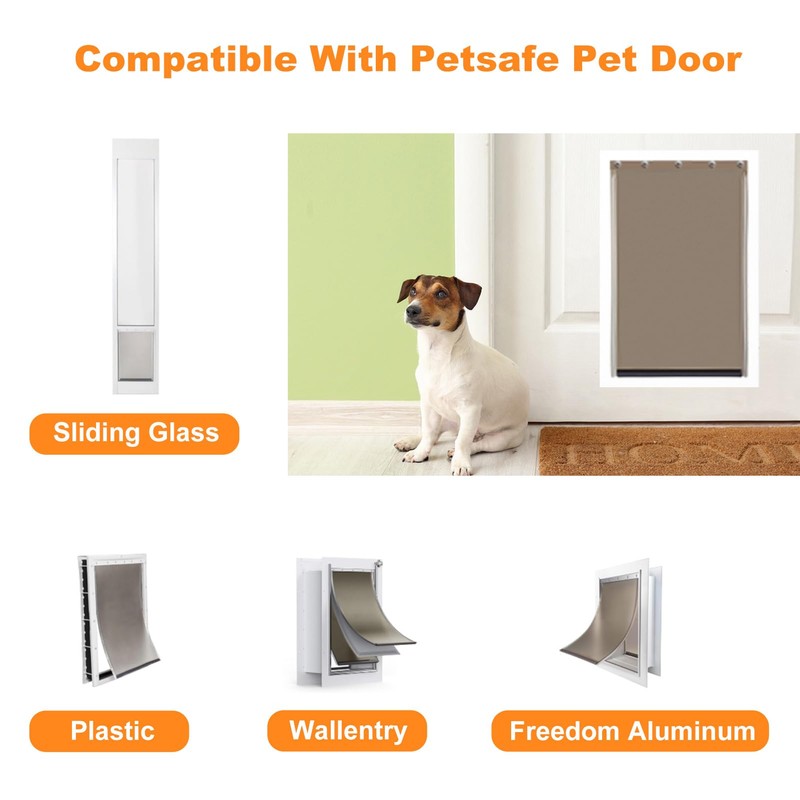 PAC11-11039 Dog Door Replacement Flap - Pet Doggie Replacement Flap