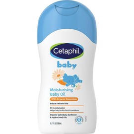 Cetaphil Baby Moisturising Baby Oil With Organic Calendula 200ml