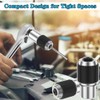 Saipor 2pcs Tap Socket Set, 3/8" Drive Tap Extractor Tool