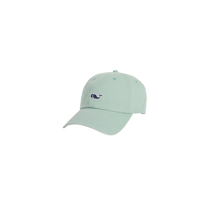 vineyard vines Men's Classic Logo Baseball Hat, Dune Grass