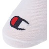 Champion Unisex Casual Socks (Pack of 6), White