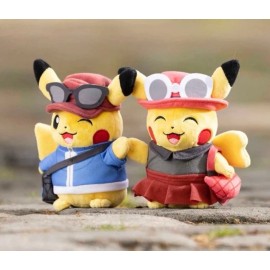 Pokémon Center 25th Celebration -Kalos Region Pikachu Poké Plush Toy (2021)