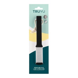 Truyu - Lima de Pedicura de Acero Inoxidable Premium de Doble Cara (1 Pieza) | ¡Pies suaves como de spa desde la comodidad de tu hogar!