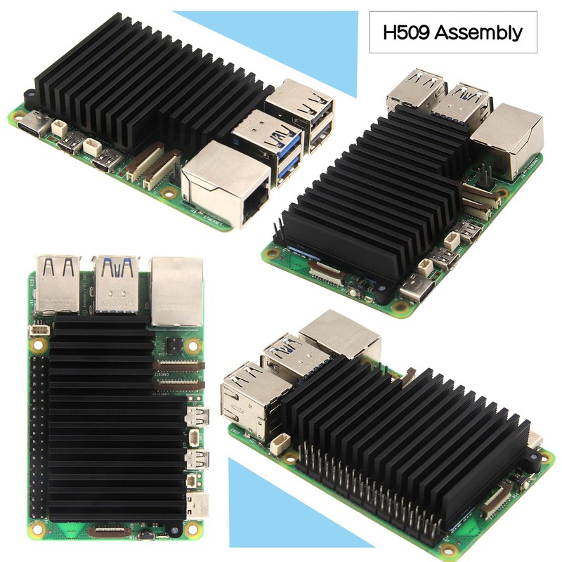 Geekworm Cooler for Raspberry Pi 5, Aluminum Passive Heatsink (H509)