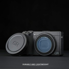 JJC Metal Lens Cap for Ricoh GR IIIx GR III GR II GR3 GR2 Camera