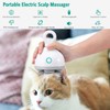 ORIA Electric Head Massager, Portable Pet Massager for Dogs and