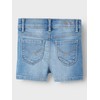 NAME IT Girls Nmfsalli Dnmthris Tb Shorts, Medium blue (medium
