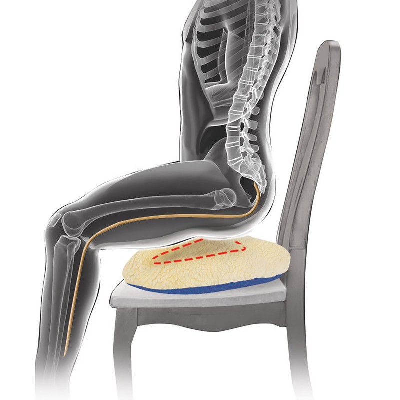 Dream Products Reversible Therapeutic Sciatica Pillow