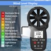 HoldPeak 866B Handheld Anemometer with Tripod, Digital Wind Speed Gauge