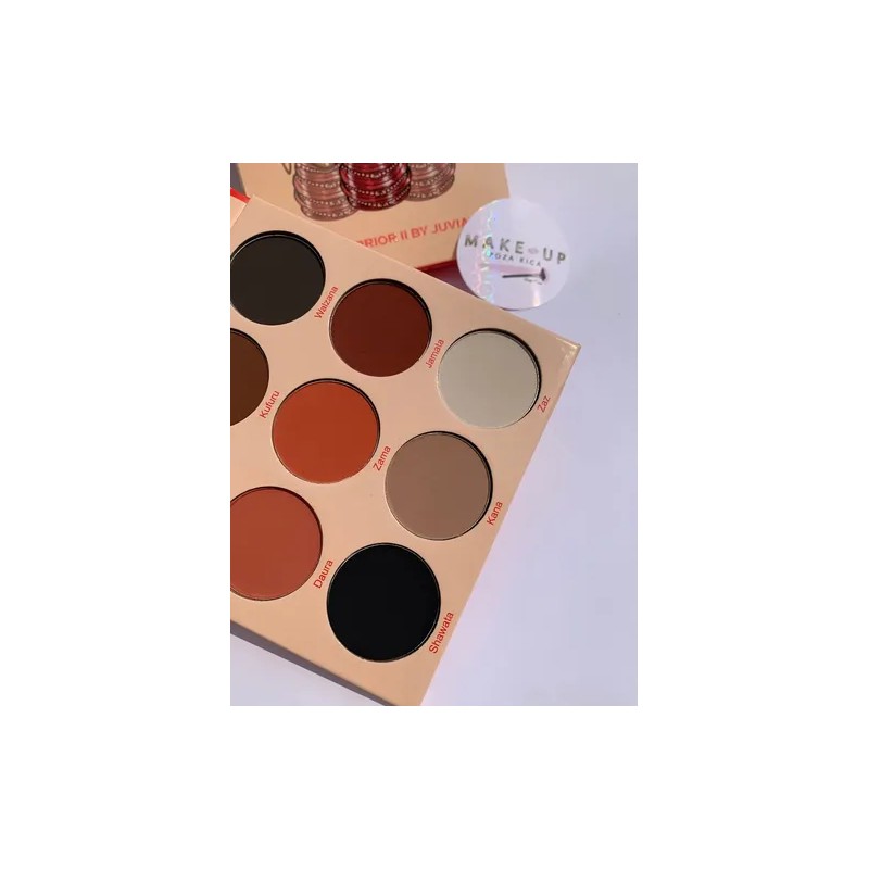 Paleta Sombras Warrior 2 X Juvias Place Original