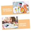 Operitacx 8pcs Magnetic Whiteboard Markers Dry Erase Markers for Blackboards