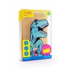 Mustard T-Rex Dinosaur Water Bottle For Kids, Adults - Multi-Colour,