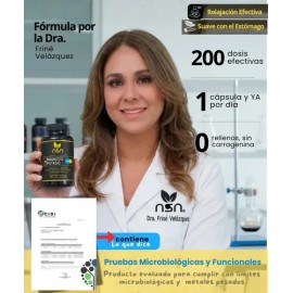 Citrato Magnesio + Potasio | Pulpa De Plátano 539mg 200caps Sabor Sin Sabor