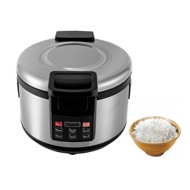 Commercial Electric Rice Warmer Non-Stick Insert Pot User-Friendly Led Display Stainless Steel Inner Large Capacity （only has a Heat Preservation Function and Cannot be Used for Cooking Rice）