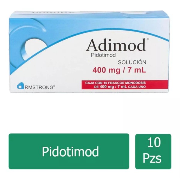 Armstrong Adimod Solución 400 Mg Caja Con 10 Frascos Con 7 Ml