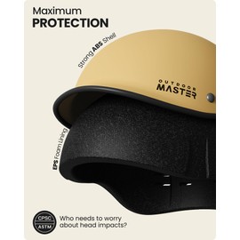 OutdoorMaster Bike Helmet for Adults,Adjustable Cycling Helmet with Light for Men & Women - Safety Certified for Bicycle Skateboard Road Bike Skating Roller Commuting Helmet