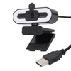 1080p HD -Webcam mit Mikrofon 120 ° Weitwinkelobjektiv 360 °