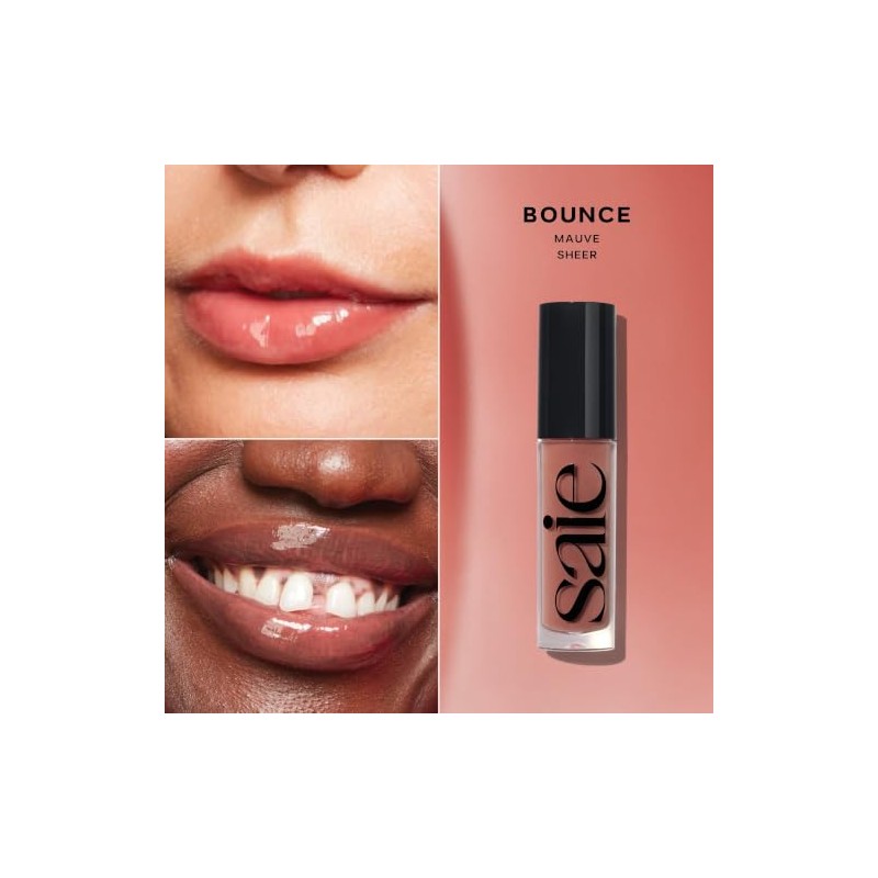 Saie- Glossybounce High-Shine Hydrating Lip Gloss Oil - Aceite labial