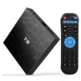 Android 9.0 TV Box 4GB RAM 64GB ROM T9 RK3318 2.4G/5G Dual WiFi BT 4.0 Quad Core Cortex-A53 64 Bits Support 2.4G WiFi 4K 3D Ultra HD TV