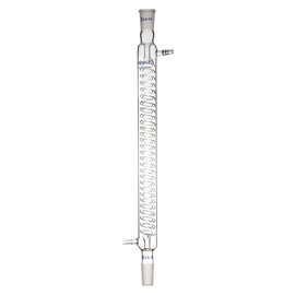 Labasics Borosilicate Glass Graham Condenser with 24/40 Joint 400mm Jacket Length Lab Glass Condenser