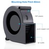 Case Cooling Fan for PC Computer Chassis, 38.5CFM Low Noise