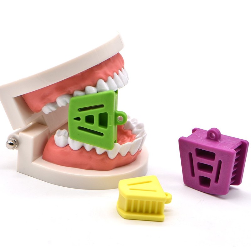 RZJZGZ Dental Oral Silicone Mouth Prop Bite Blocks Latex Free