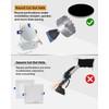 Adetu 4 inch Square Led Recessed Lighting,6 Pack 5CCT Ultra