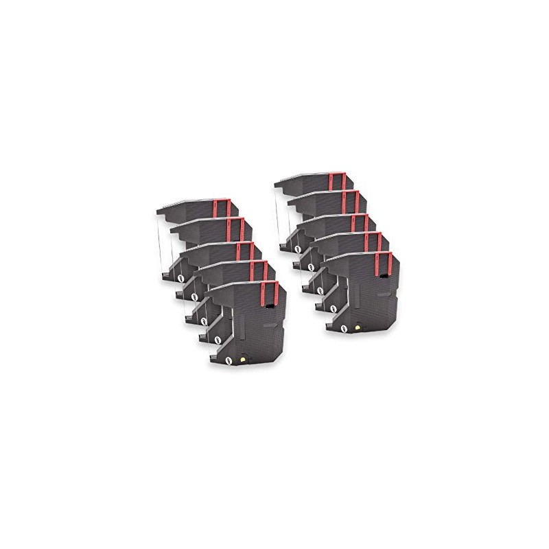 vhbw 10x Ink Ribbon Compatible with Brother AX10, AX-10, AX12,