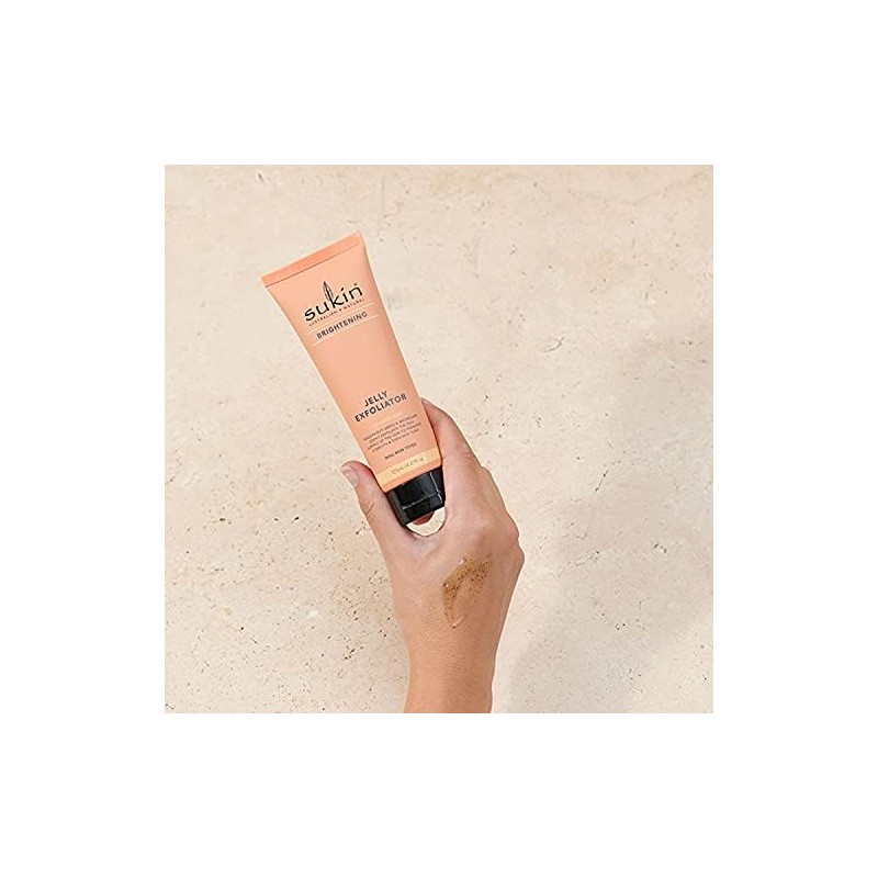 Sukin Brightening Jelly Exfoliator For Women 4.23 oz Exfoliator