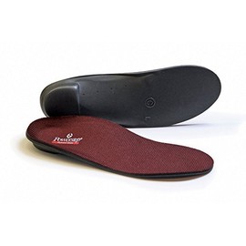 PowerStep PowerStep Pinnacle Maxx Orthotic Insoles - for Maximum Stability & Comfort - Firm + Flexible Angled Heel Style to Help Flat Feet & Overpronation - Heavy Duty Inserts - Made in USA (M 12-13)