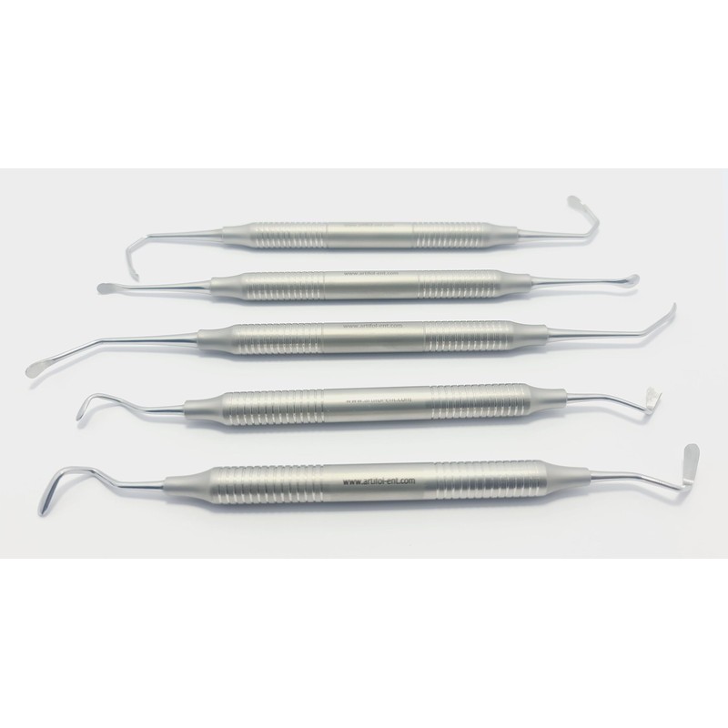 Dental Sinus Lift Kit - 5 Pcs Set Stainless Steel