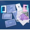 Moukiween Light Switch Cover Resin Mold, 6Pcs Silicone Molds for