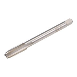 sourcing map Metric Thread Tap M10 x 1.5 H2 100mm Extra Long Straight Flute Screw Thread Milling Machine Taps Threading Tapping Repair Tool