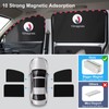 Car Window Sun Shade, Set of 5 Magnetic Car Window