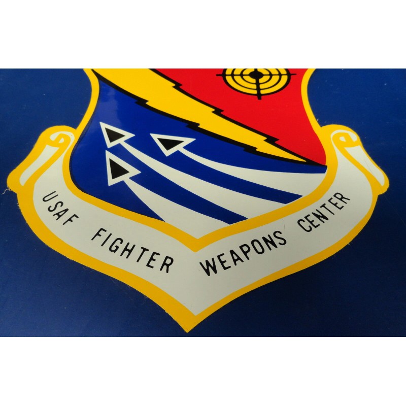 USAF FIGHTER WEAPONS CENTER LARGE DECAL