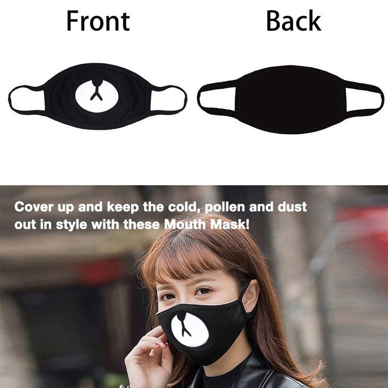 Generic Washable Face Mask Anti Pollution Cotton Masks Reusable Mouth