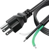 LaWana 6ft 12 Gauge 3 Prong Heavy Duty Replacement Power