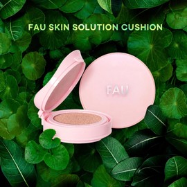 Pau Skin Solution Star Cushion Cica Centella Water Glow Tone-up Sun Pact (Main Product + Refill) Sunburst Cover Water Glow Blush Cushion / 파우 스킨솔루션 스타쿠션 시카 병풀 물광 톤업 선 팩트(본품+리필) 잡타커버 물광 홍조쿠션