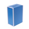 Blue Metal Junction Box Rectangular Electronic Enclosure DIY Prevention Box