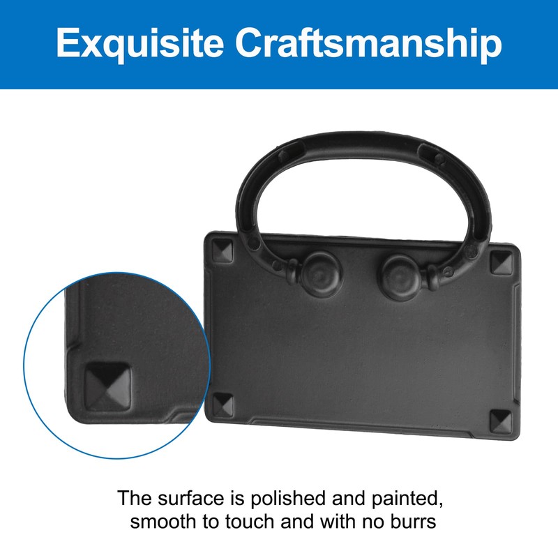 INCREWAY 4Pcs Pull Handle, Furniture Ring Pulls Antique Drawer Pulls,