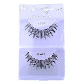 12 Pairs Crème 100% Human Hair Natural False Eyelash Extensions #505